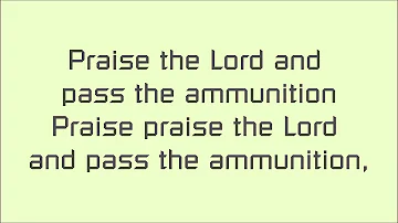 Praise The Lord And Pass The Ammunition - Serj Tankian lyrics