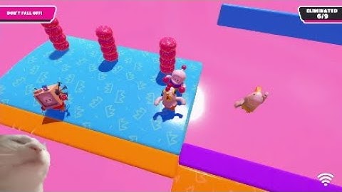 My 63rd Roll Off Timeout with Sarruskaa and Royal Adoring Champ -Fall Guys Season 6