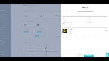 How to create an order for a guest without a reservation in the HotelFriend System