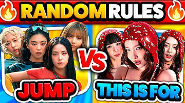SAVE ONE, DROP ONE: RANDOM RULES ⚡️ PICK YOUR FAVORITE SONG | KPOP GAME 2025