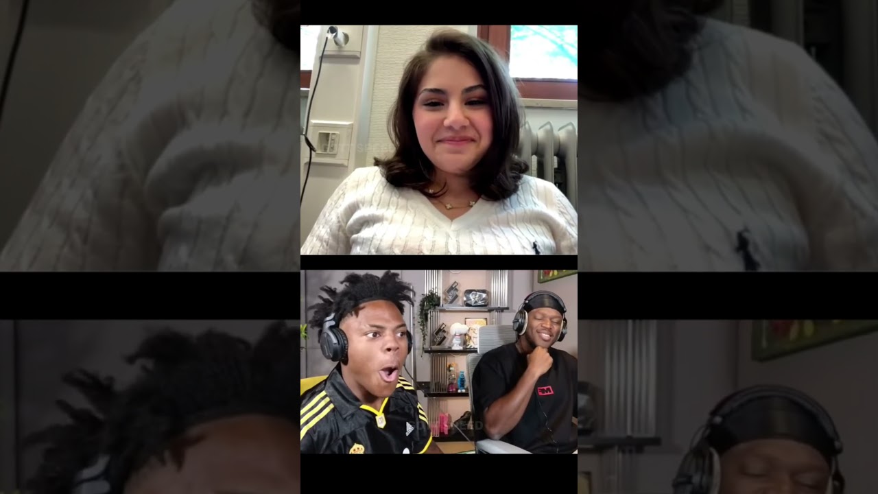 Ishowspeed Crazy Reaction German girl 🥵