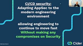 OWASP NZ 22 - The Three Disciplines of CI/CD Security - Daniel Krivelevich - Cider Security Net Worth
