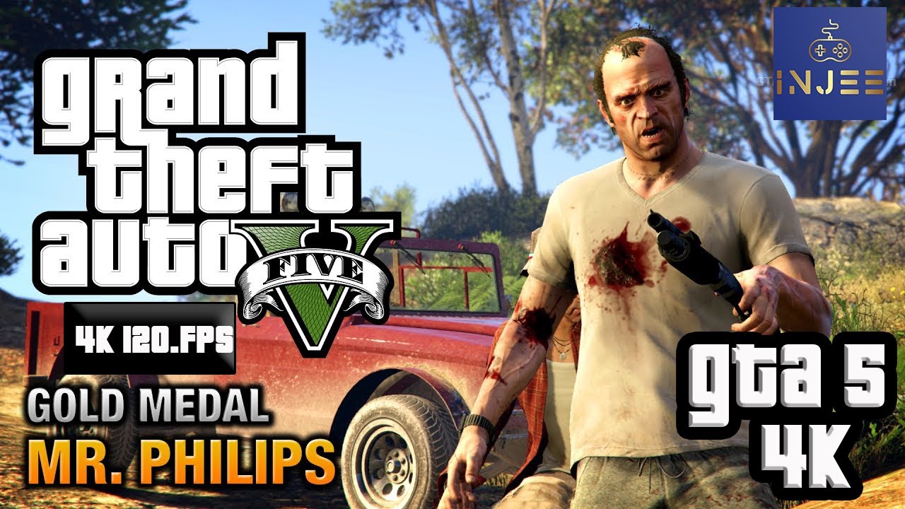 GTA 5 Mission Mr. Philips gameplay Grand Theft Auto V 4K HDR 120fps ...
