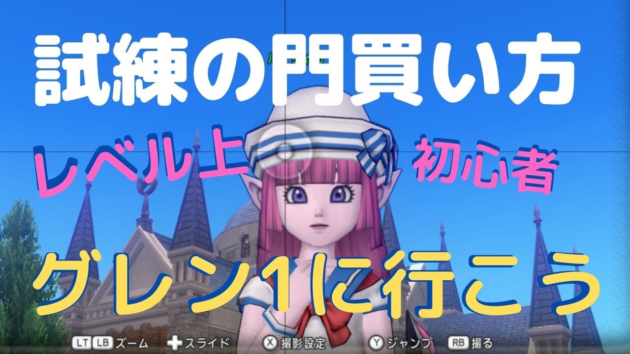 攻略 レベル上げ 試練の門の買い方 のんびりアイドル ルナちゃん ドラクエ10 Youtube 攻略 レベル上げ 試練の門の買い方 のんびりアイドル ルナちゃん ドラクエ10 Youtube