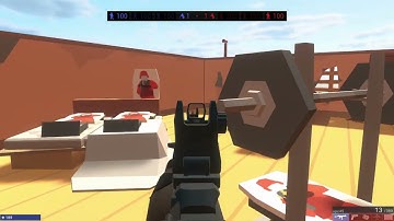 Ravenfield: Firing Range Obstacle Course (map by SudoName)