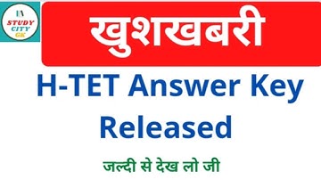 HTET Official answer key 2021|HTET answer key 2021|Download | PRT | TGT | PGT |18-19 December 2021