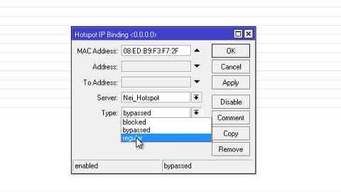 Mikrotik Usermanager Limit and MAC Binding for bypassed
