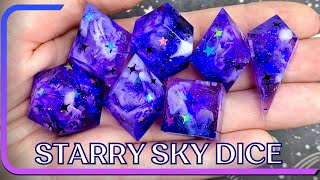 Making Stormy Night Sky Dice