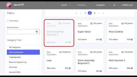 Tutorial PicoCTF 2021 (36): Kategori Web Exploitation: Some Assembly Required 2
