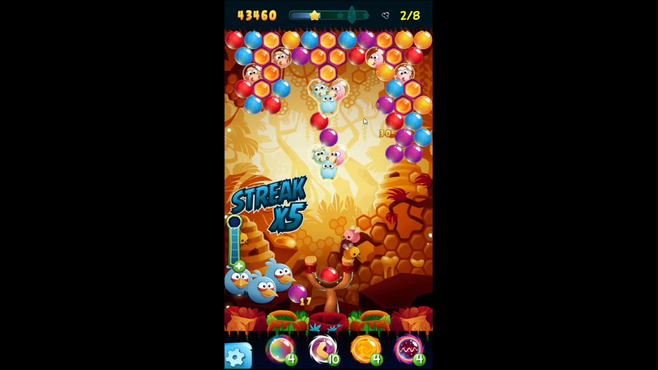 Angry Birds Pop level 119