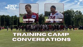 Commanders Training Camp Conversations: Sonny Styles and Brandon Coleman talk with Grant Paulsen
