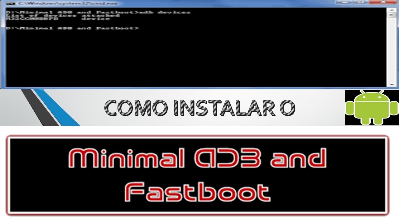 latest working minimal adb fastboot