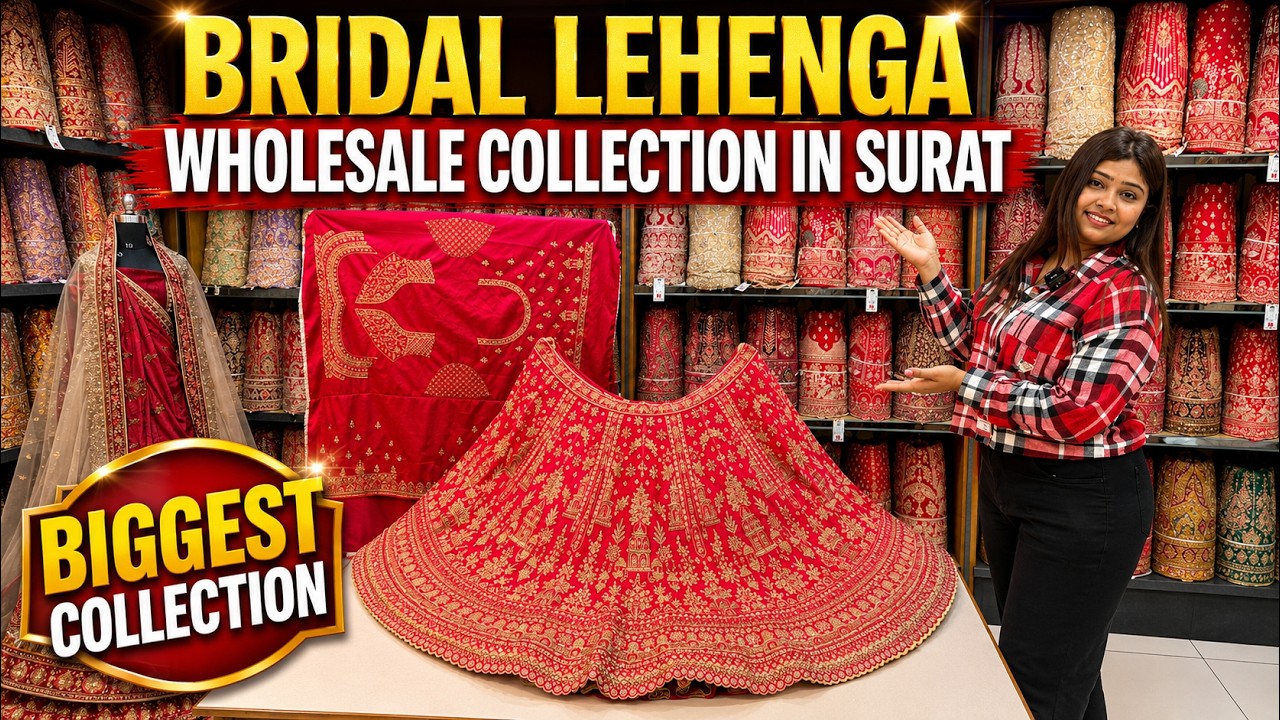 Premium Bridal Lehenga Collection | Latest Wedding Designs | Wholesale Lehenga Collection | video thumbnail