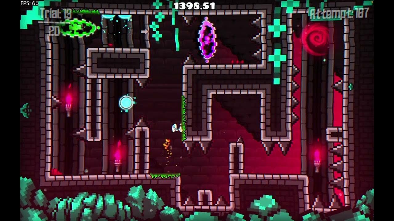 Twenty Trials(Easy demon platformer) Geometry Dash YouTube