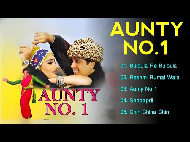 Aunty No.1 Movie All Songs | Old Hindi Song | Govinda, Raveena Tandon | Evergreen Music