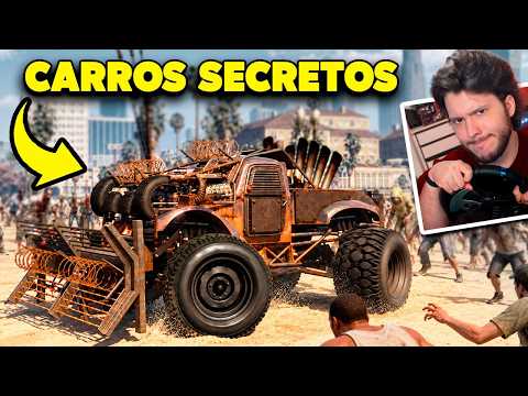 Collecting SECRET CARS in a ZOMBIE APOCALYPSE! (GTA 5 RP)