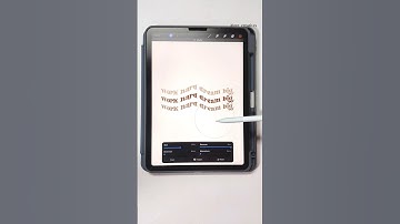 Lettering tutorial in #procreate #art #creative #viralvideo #tutorial #shorts #digitalart #drawing