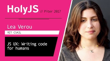 Lea Verou — JS UX: Writing code for humans