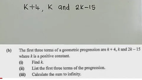Geometric progression