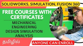 FREE MECHANICAL ENGINEERING ONLINE COURSES WITH CERTIFICATES | DESIGN SIMULATION ANALYSIS