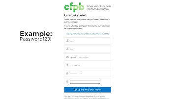 How To Register to Consumer Financial Protection Bureau (CFPB)
