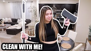 SPRING CLEAN WITH ME! LIVING ROOM & KITCHEN @mayratouchofglam