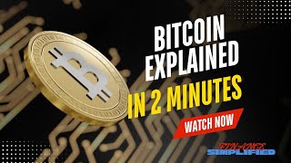 BITCOIN EXPLAINED SIMPLIFY | FINANCE SIMPLIFIED