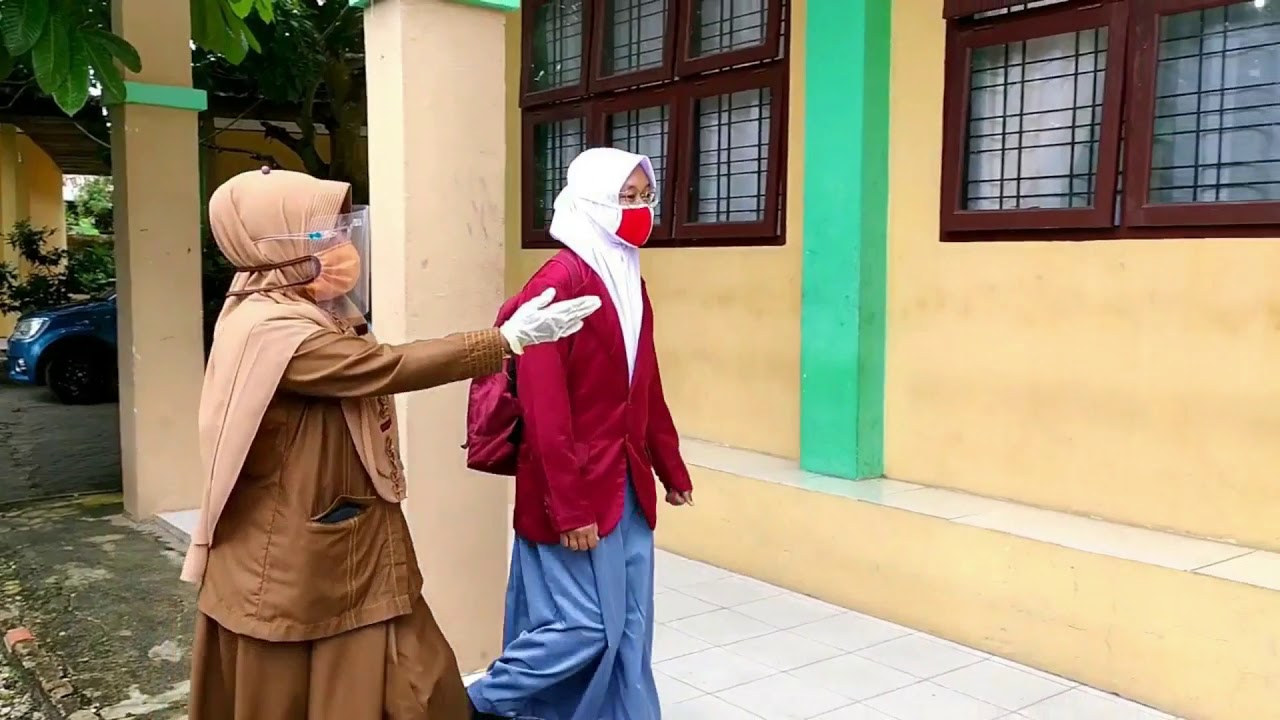 Simulasi Persiapan Pembelajaran Tatap Muka Terbatas SMA Negeri 1 Kampar Timur