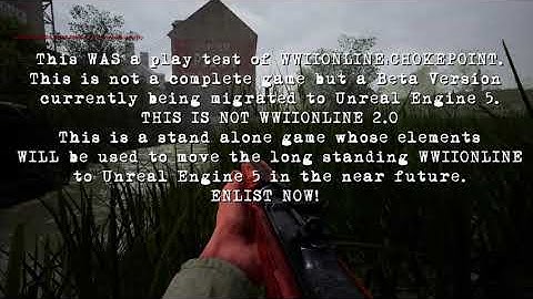 WWIIONLINE: CHOKEPOINT ALPHA PLAY TEST