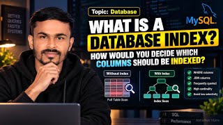 Full What is a database index | How would you decide which columns should be indexed Guide