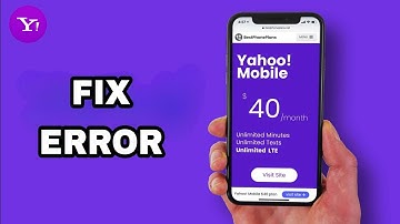 How To Fix And Solve Yahoo Mail Error | Final Solution