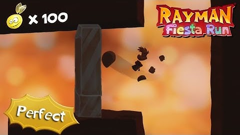 Rayman Fiesta Run, Level 30: A-maze-ing (Perfect / 100 Lums)