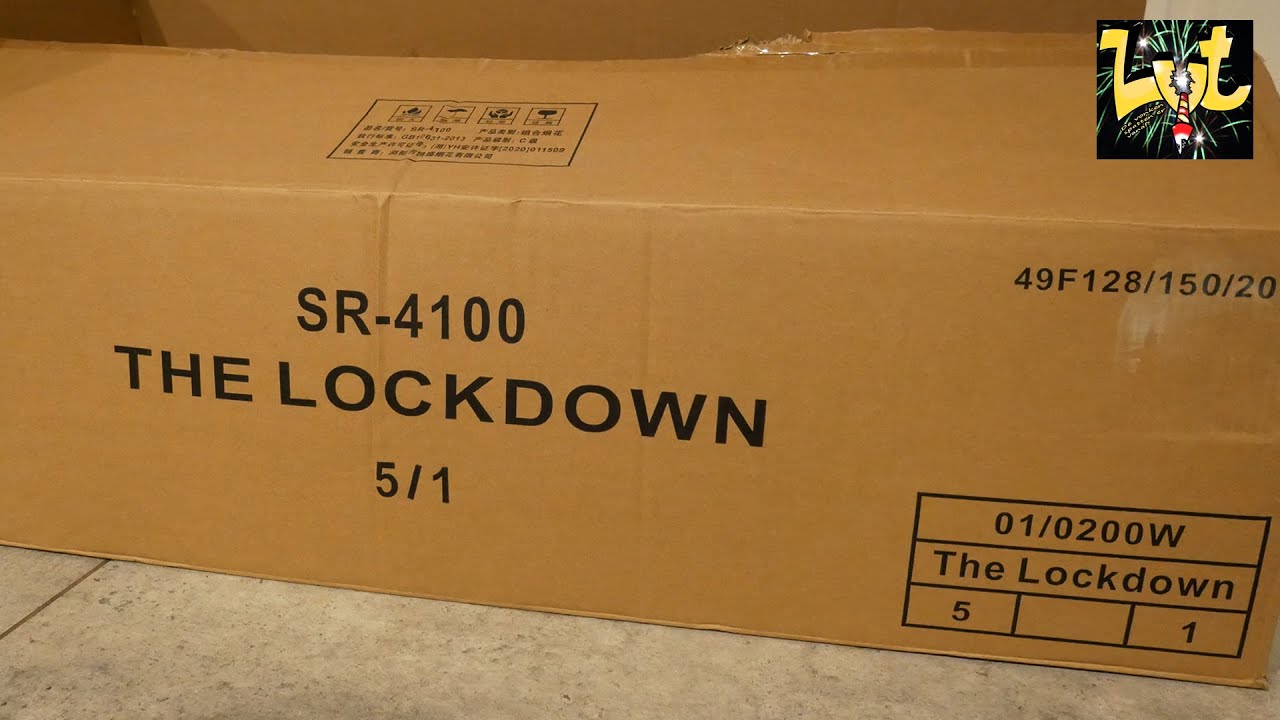 THE LOCKDOWN 193 Shots Vuurwerk Flowerbed Alpha Fireworks