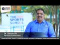 The sports school  vision for indian sports