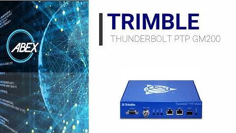 Trimble GM200 - Thunderbolt PTP