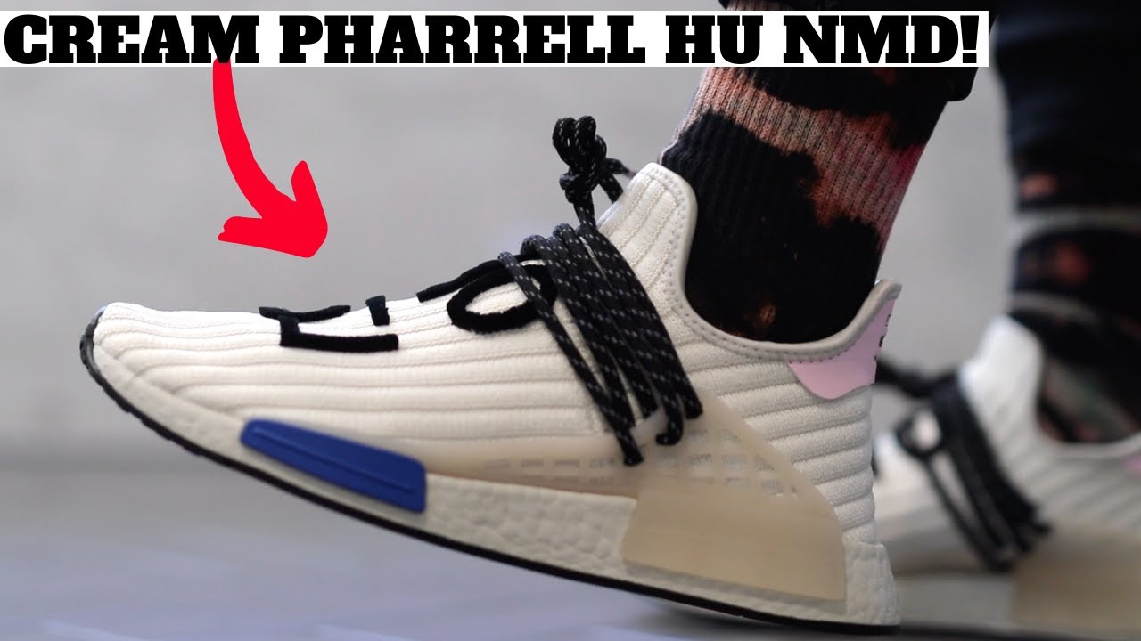 EARLY Review! Adidas Pharrell HU NMD Core White ON FEET! 