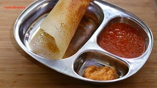How to make dhaba style Foxtail Millet Podi Dosa recipe easy
