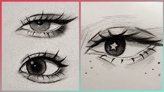 Easy Eye Drawing Tutorials for Beginners! Guide