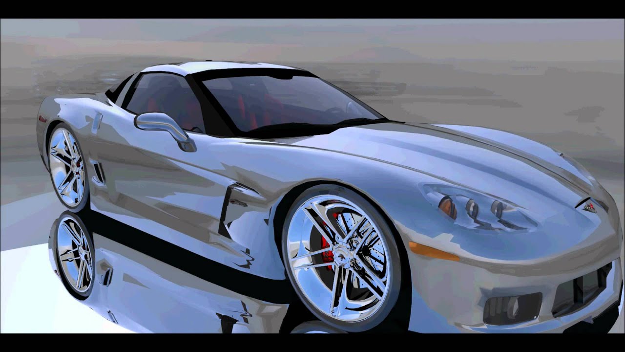 C6 Z06 Silver Corvette Youtube