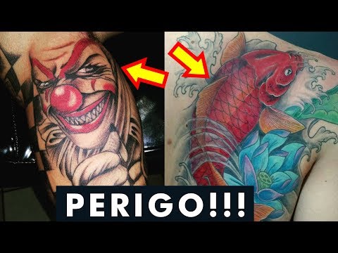 Vídeo: Tatuagens sinistras de Rick Genest - um personagem chocante do show business