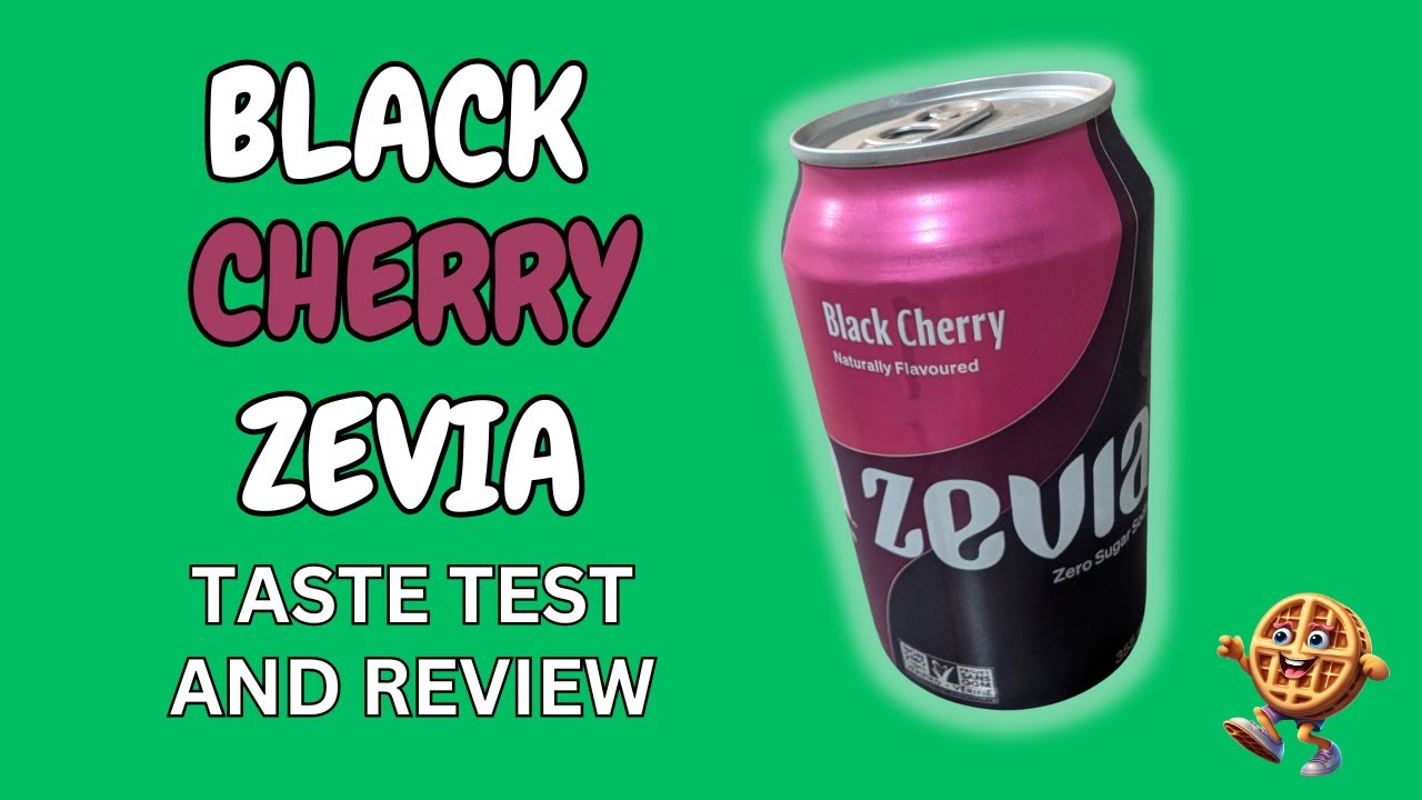 Reviewing Zero Sugar Black Cherry Zevia Soda - A Refreshing Delight! 