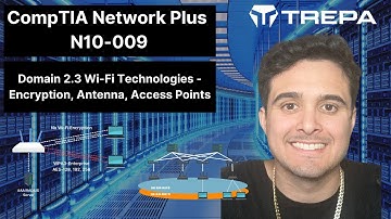 Network Plus N10-009 Full Course | Domain 2.3 Wireless Encryption, Access Points, Antennas