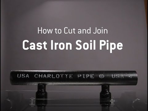 Video: Ano ang diameter ng cast iron soil pipe?