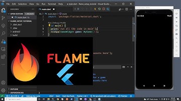 Flutter Game Development Flame Setup