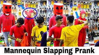 Mannequin Slapping Prank | Mannequin Prank | Prakash Peswani Prank |