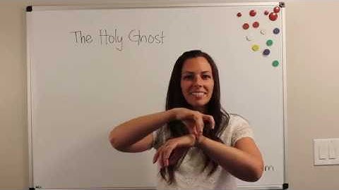 The Holy Ghost using Simplified ASL