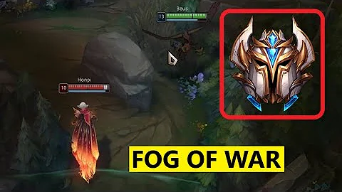 How Challenger player use Fog of War