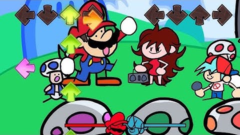 Friday Night Funkin VS Speedrunner Mario | TerminalMontage (FNF Mod)