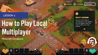 How to Play Local Multiplayer Minecraft Dungeons Final