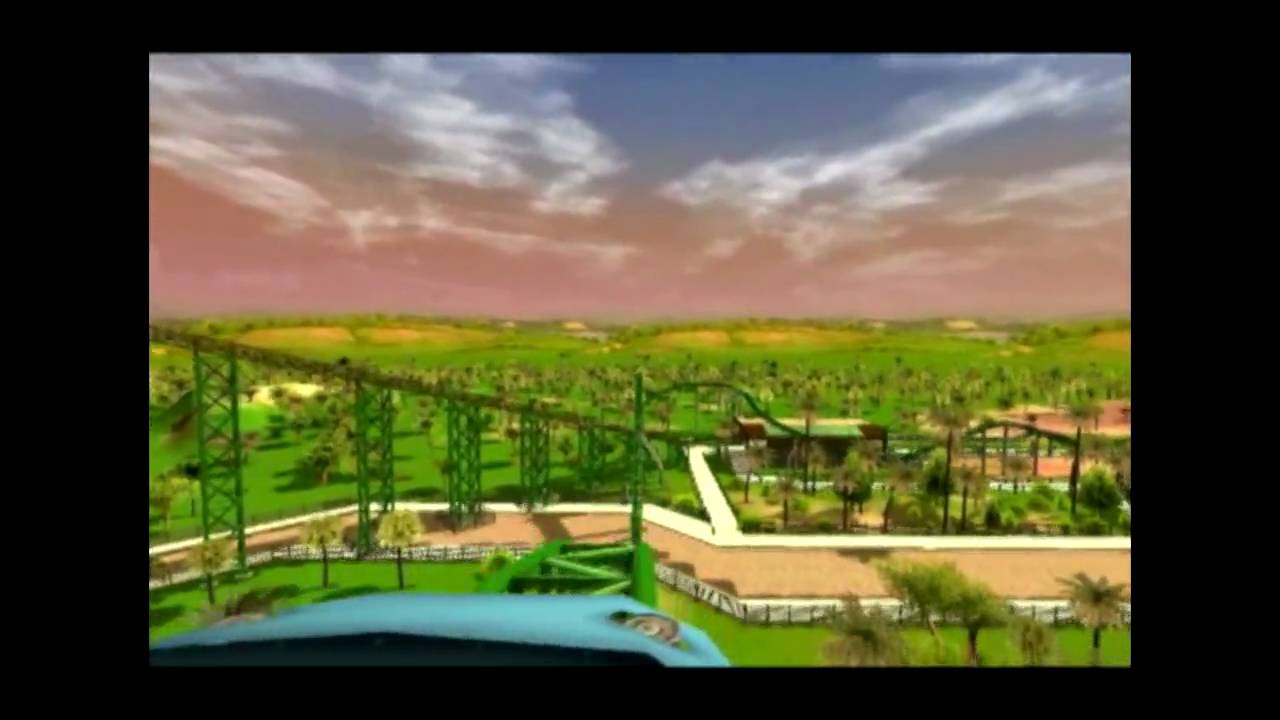 [RCT3] Tropis ~ Intamin Mega-Coaster - YouTube